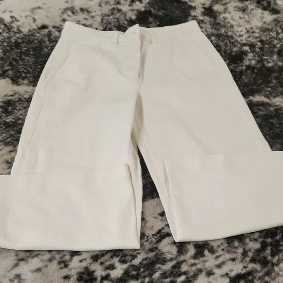 Everlane Cream Wide Leg Pants - Picture 1 of 3